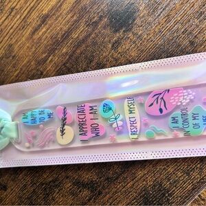 Inspirational Bookmark with Pastel Colors